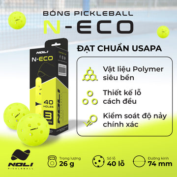 Pickleball Ball N-ECO – Tournament Standard 40 Holes